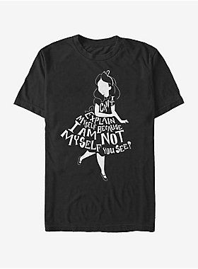 Alice In Wonderland Graphic, Alice In Wonderland Shirts, Disney Apparel, Disney Alice In Wonderland, Down The Rabbit Hole, Mirror On The Wall, Magic Mirror, Disney Men, Disney Tees