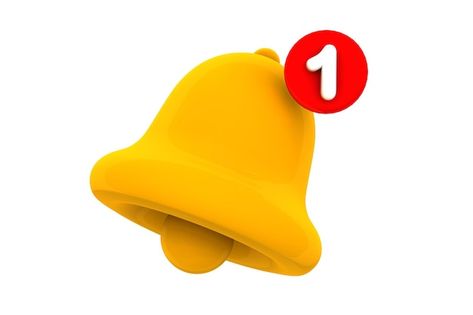 3d rendering yellow notification bell wi... | Premium Photo #Freepik #photo #bell-icon #reminder #notification-bell #notification Reminder Icon, Notification Bell Icon, Reminder Notification, Notification Icon, Notification Bell, Bell Icon, 3d Rendering, Premium Photo, Label Design