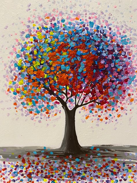 Abstract Tree Of Life Painting, Tree Of Life Painting, Vibes Art, Sip N Paint, Easy Drawings Sketches, Abstract Tree, Painting Workshop, Aboriginal Art, Stamp Crafts