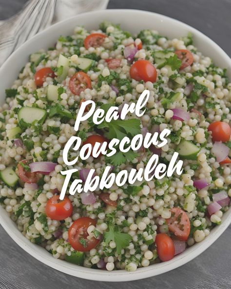 Craving something fresh and flavorful? 🌿   This Pearl Couscous Tabbouleh is a game-changer! 💥 With my handcrafted Electric Za'atar spice blend, it's a burst of Mediterranean flavors in every bite (and it’s a make-ahead favorite for those weekday lunches).   Check out the full recipe on my blog (link in bio or the url below)! #tabbouleh   #abiteofgood #abiteofgoodlife #recipe #recipes #spiceupyourlife #pearlcouscous #eatrealfood #eattherainbow #electriczaatar #makeaheadmeals Couscous Tabbouleh, Weekday Lunches, Tabbouleh Recipe, Mediterranean Flavors, Pearl Couscous, Couscous Recipes, Za Atar, Eat The Rainbow, Mediterranean Dishes