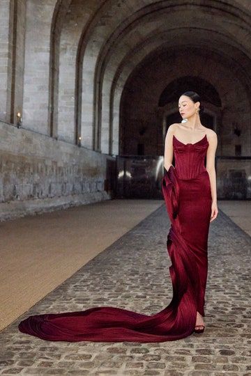 Gaurav Gupta, High Fashion Dresses, Fashion Gowns, Red Gowns, Couture Week, Couture Gowns, Red Carpet Dresses, Mariah Carey, Fall 2024