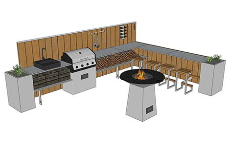 Layouts, pricing & CAD — Grillo Outdoor Kitchens Barbeque Area Ideas Outdoor, Bbq Areas, Fireplace Patio, Resto Bar, Arch Molding, Cosmic Design, Outdoor Grill Station, Barbecue Design, Urban Design Architecture