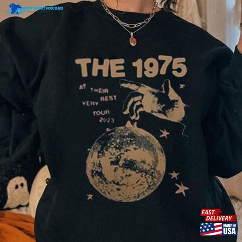 Vintage The 1975 Sweatshirt T-Shirt Pop Rock Band Merch Classic Check more at https://bestshirtfordad.com/product/vintage-the-1975-sweatshirt-t-shirt-pop-rock-band-merch-classic/ The 1975 Merch, The 1975 T Shirt, 1975 Band, Pop Rock Bands, The 1975, Rock T Shirts, Pop Rock, Band Merch, Band Shirts