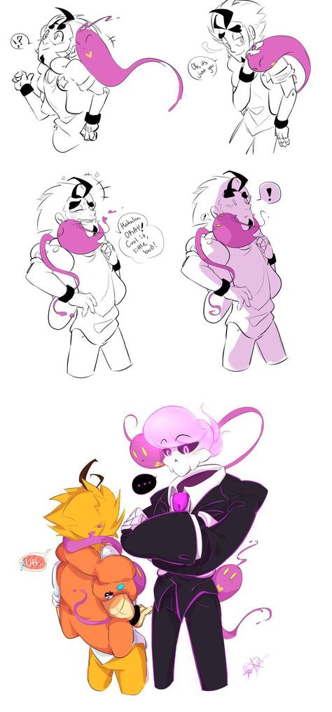 Mystery Skulls Lewthur, Mystery Skulls Lewis X Arthur, Erma Comic, Mystery Skulls Comic, Mystery Skulls, Scary Cat, Cute Skeleton, Cool Monsters, Cute Fantasy Creatures