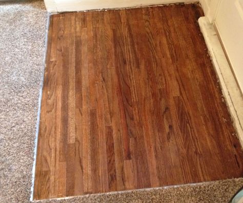 How to Refinish Your Hardwood Floor (under Carpet) Old Carpet, Carpet Stains, Our House, House Inspo, Neutral Color, White Painting, Sanding, Wood Floors, Neutral Colors