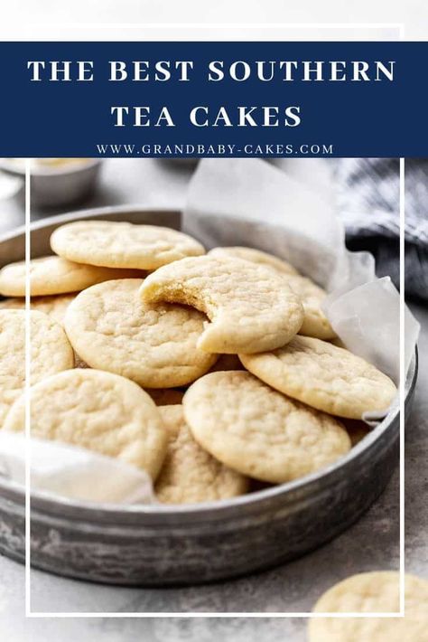 Southern Tea Cookies Recipe, T Cakes Cookies, Southern Tea Cakes 12 Tomatoes, Iced Tea Cake Cookies, Soft Tea Cakes Recipes, Southern Tea Cake Cookies 12 Tomatoes, Paula Deen Tea Cakes, Southern Tea Cookies, Homemade Tea Cakes