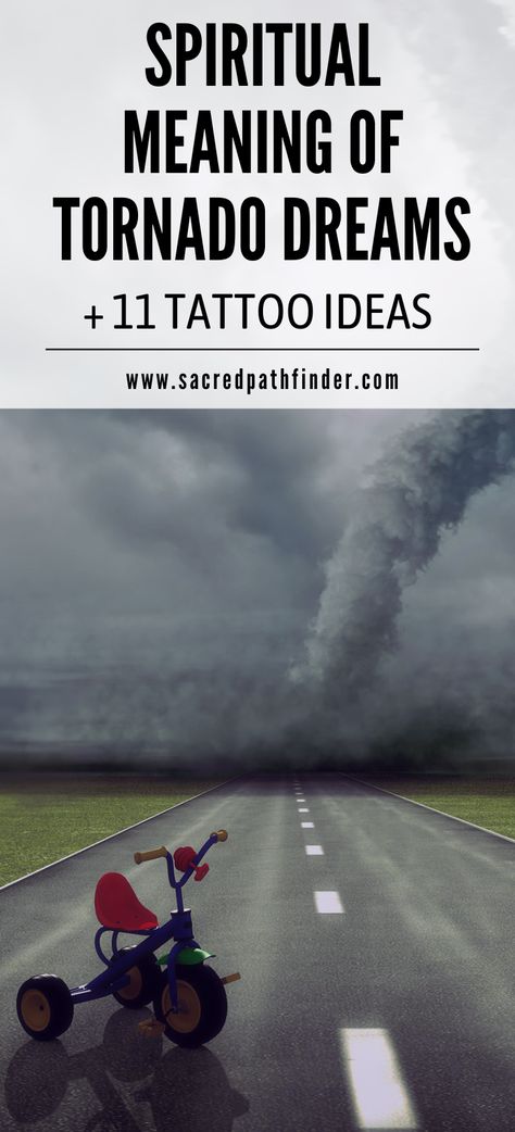 Tornadoes have long captured our imagination. These violently rotating columns of air can inspire both awe and fear. When we dream of tornadoes or see their destruction in waking life, they often seem to carry spiritual symbolism. And go check out our Symbol Tattoo Idea board for more tattoo ideas. Tornado Tattoo Ideas, Tornado Tattoo, Symbol Tattoo, Dream Symbols, Dream Meanings, Symbol Tattoos, Leg Tattoo, Idea Board, Keeping Healthy