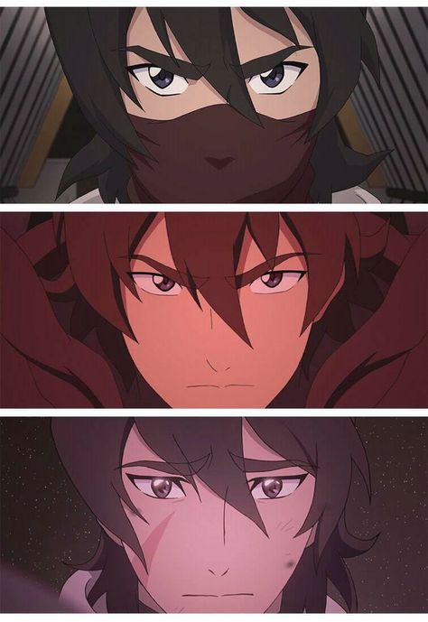 SEASON 6 <~ Keith looks like he's been trying to get Shiro's winged eyes. Keith Voltron, Klance Comics, Voltron Funny, Keith Kogane, Voltron Comics, Form Voltron, Voltron Ships, Voltron Fanart, Voltron Klance