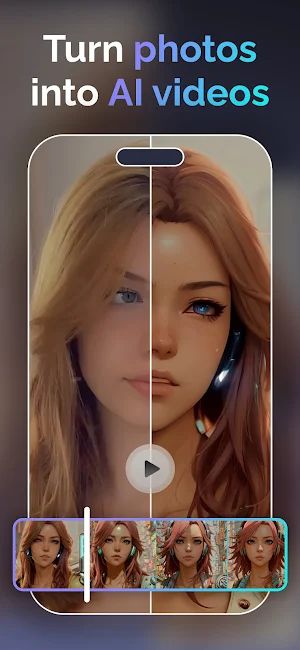 Video AI Art Generator & Maker Android App Photo Enhancer, Youtube Business, Photography Apps, Digital Entrepreneur, Social Media Success, Social Media Video, Editing Apps, Art Generator, Photo To Video