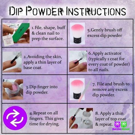 How To Do Dips, Powder Nail Polish, Acrylic Nail Powder, How To Cut Nails, Popular Nail Designs, Nail Dip, Nail Forms, Dip Powder Nails, Clean Nails