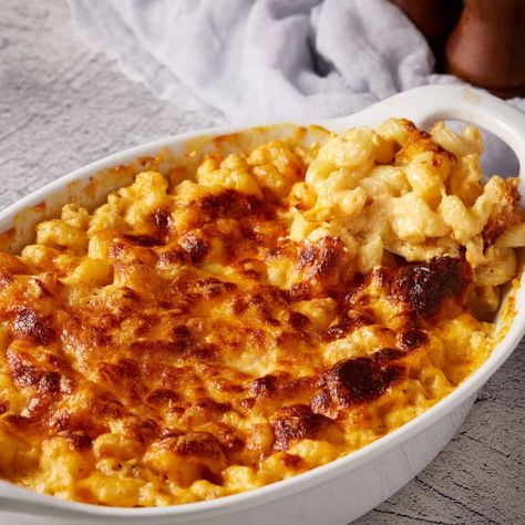 Max And Cheese With Cottage Cheese, Cottage Cheese Blended, Cottage Cheese Dinner, Ripe Banana Recipe, Mac Cheese Recipes, Cottage Cheese Recipes, Baked Macaroni, Mac And Cheese Recipe, Pasta Dinner Recipes