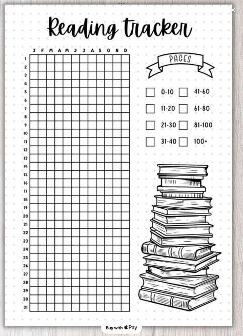 100 Books Challenge, Book Reading Tracker, Challenge Template, Bullet Journal Month, Book Reading Journal, Bullet Journal Ideas Templates, 100 Books, Reading Tracker, Journal Book