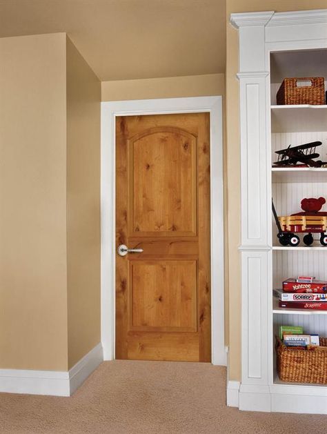 Wood Doors White Trim, Knotty Alder Interior Doors, Traditional Interior Doors, Knotty Pine Doors, Knotty Alder Doors, Pine Interior Doors, Custom Interior Doors, Pine Doors, Wooden Doors Interior