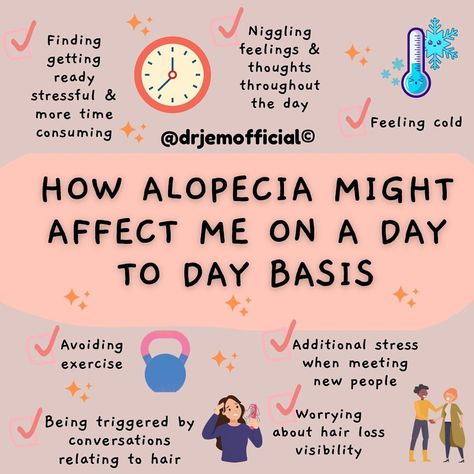 Dr Jemma Boyle MBChB MRCS PhD | Alopecia Awareness | ✨👩🏻‍🦲 When you have an autoimmune condition with a visible difference, it affects you in some way EVERY single day! ♥️ Double tap if you… | Instagram Alopecia Awareness Month, Alopecia Quotes, Alopecia Universalis, Alopecia Awareness, January 25, Autoimmune Disease, Every Single Day, Singles Day, Double Tap