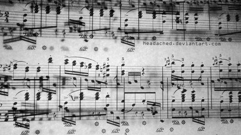 Sheet of music- black and white photography Music Aesthetic Horizontal, Black And White Music, Printable Wall Collage, Music Cover Photos, Music Black, Music Express, All Things Beautiful, Black And White Landscape, Printable Journal