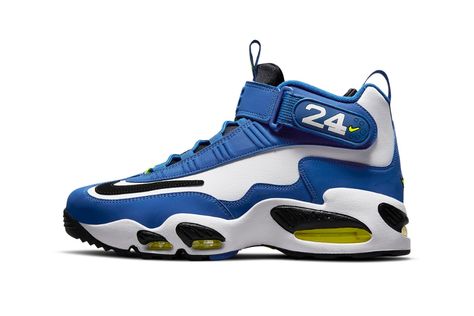 Nike Air Griffey Max 1 "Varsity Royal" Info | HYPEBEAST Nike Air Griffey Max 1, Air Griffey Max 1, Ken Griffey Jr, Ken Griffey Jr., Griffey Jr, Ken Griffey, Mens Nike Air, New Nike Air, 25th Anniversary