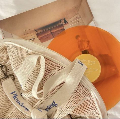 Orange + Core + Aesthetic, Harrys House Aesthetic, Perfect Handwriting, Vinyl Aesthetic, Vinyl House, House Aesthetic, Orange Aesthetic, Beige Aesthetic, + Core + Aesthetic