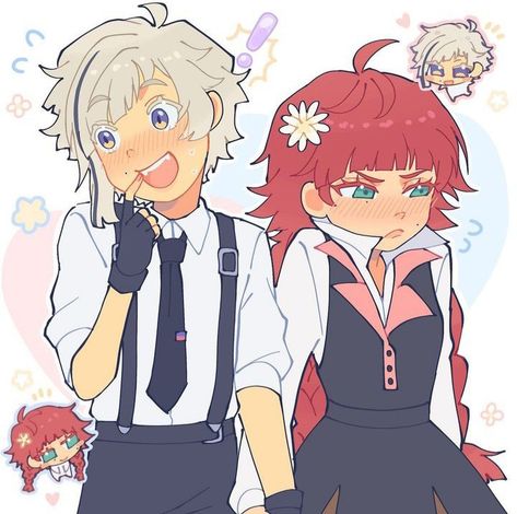 Bsd Lucy X Atsushi, Junichiro X Atsushi, Atsushi Fanart Cute, Atsushi X Lucy Fanart, Tanizaki Bsd Fanart, Lucy Bsd Fanart, Atsulucy Matching Icons, Atsulucy Fanart, Lucy Bsd Icons