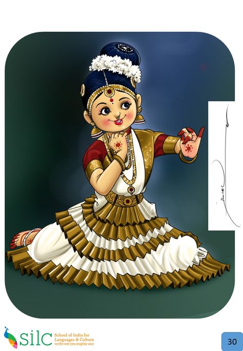 Barathanatiyam Pose Drawing, Mohiniyattam Drawing, Mohiniyattam Painting, Onam Drawing Ideas, Onam Pictures For Drawing, Bharatnatyam Painting, Bharatanatyam Drawing, Bharatnatyam Drawing, Kathakali Drawing