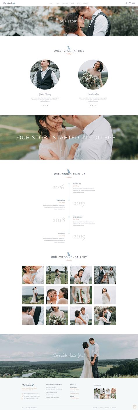 Wedding Website Our Story Examples, Wedding Website Ideas Inspiration Web Design, Love Story Invitation, The Knot Wedding Website Examples, Wedding Website Ideas Inspiration, Wedding Site Design, Wedding Landing Page, The Knot Wedding Website Ideas, Web Invitation Wedding