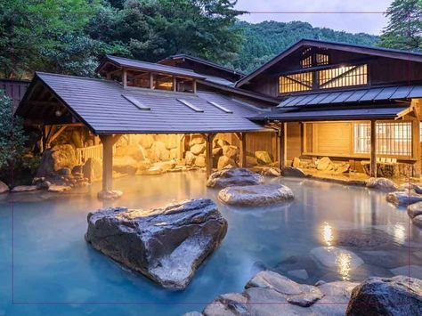 Hot Springs Aesthetic, Onsen Aesthetic, Kurokawa Onsen, Onsen Bath, Onsen Ryokan, Onsen Japan, Japanese Onsen, Japanese Hot Springs, Japan Train