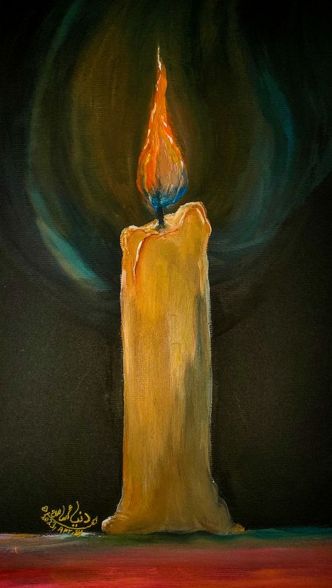 oil colors
candle
draw
drawing
light
fair
fire
on fire
fires
candlestick 
candles
Donia Osama 
art 
draw candle 
Drawing a candle and the effects of light on it using oil colors Lost Soul Painting, Painting Of Candle On Canvas, Melting Candle Painting, Acrylic Painting Candle, Candlelight Painting, Lighting A Candle, Pastel Candle, Candle Drawing, Paintings Acrylic