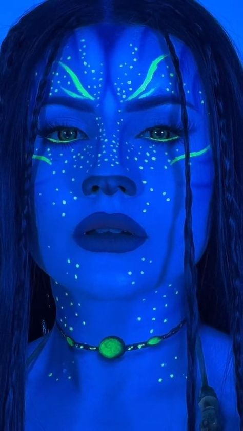 Avatar Makeup, Avatar Halloween, Avatar Cosplay, Holloween Makeup, Creepy Halloween Makeup, Hot Halloween Outfits, Pretty Halloween, Halloween Makeup Scary, Halloween Makeup Inspiration