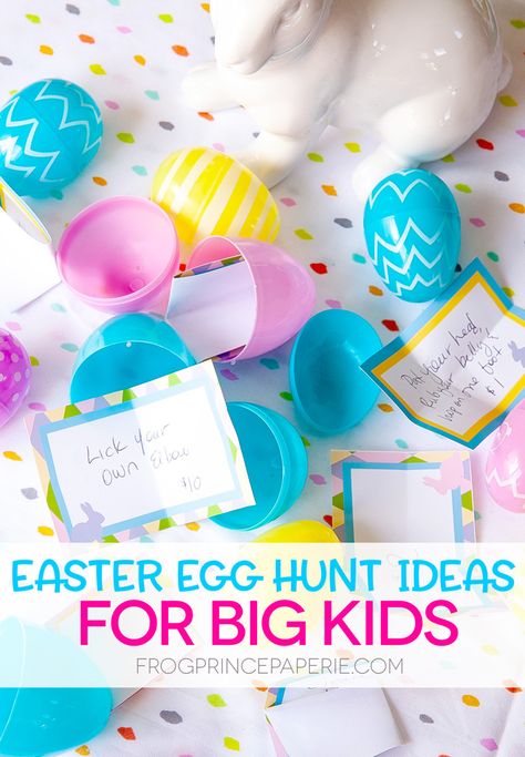 Older Kid Easter Egg Hunt Ideas at Home Easter Basket Hunt, Easter Egg Hunt Games, Egg Hunt Clues, Easter Egg Hunt Ideas, Easter Egg Hunt Clues, Egg Hunt Ideas, Kid Easter, Easter Scavenger Hunt, Easter Party Games