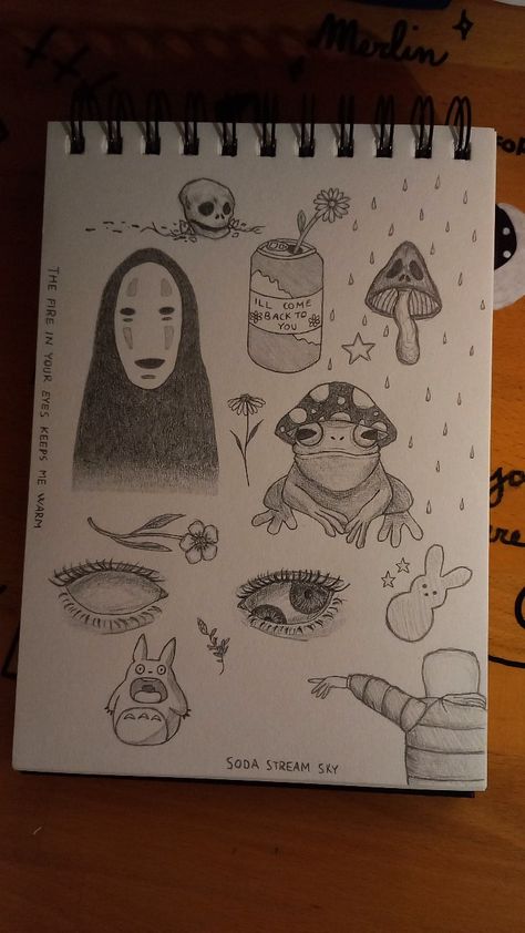 Notepad Art, Drawings Inspo, Doodle Quotes, Pen Art Drawings, Anime Drawing Books, Notebook Art, Disney Princess Drawings, Easy Doodles, Easy Doodles Drawings