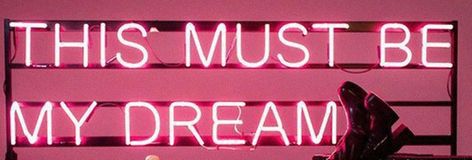 1975 Header, This Must Be My Dream, Twitter Banner, The 1975, Aesthetic Words, Twitter Header, My Dream, Writing Inspiration, Neon Sign