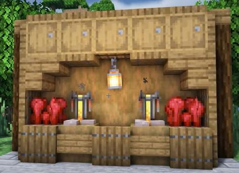 Brewing Minecraft Room, Brewing Stand Room Minecraft, Potion Making Room Minecraft, Mincraft Idea Potion Room, Potion Brewing Room Minecraft Ideas, Minecraft Cooking Room, Potion Stand Minecraft, Anvil Room Minecraft, Minecraft Dripstone Builds