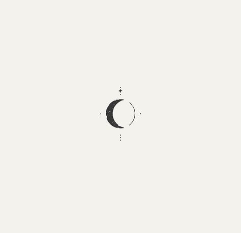 Mini Moon Tattoo Design, Name And Moon Tattoo, Moon Shadow Tattoo, Mini Compass Tattoo, Beautiful Moon Tattoo, Solar Eclipse Tattoo Minimalist, Moon Mini Tattoo, Pretty Moon Tattoos, Finger Moon Tattoo