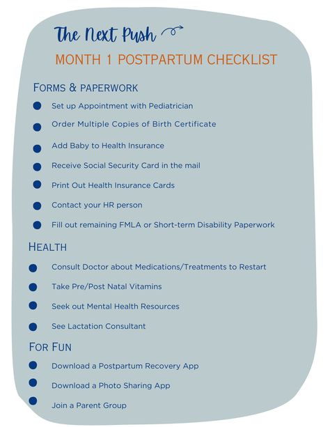 Postpartum Checklist, Month Checklist, Mom Inspo, Photo Sharing App, Lactation Consultant, Mental Health Resources, Postpartum Recovery, Birth Certificate, Future Mom