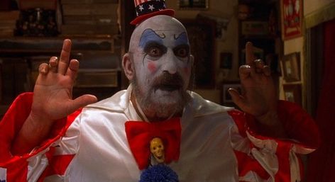 Horror Movie Stills on Instagram: “"House of 1000 Corpses" was released on this day in 2003! What are your thoughts on this movie?” Corpse Quotes, Zombie Music, House Of 1000 Corpses, Sheri Moon Zombie, The Devil's Rejects, Captain Spaulding, Horror Drawing, White Zombie, Zombie Movies