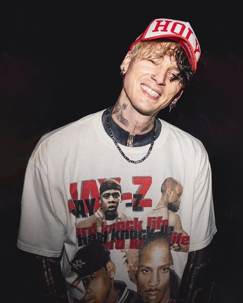 Colson Baker Cute, Mgk Tattoos, Colson Baker, Tommy Lee, Motley Crue, Mötley Crüe, American Rappers, Megan Fox, White Boys