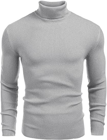 Casual Turtleneck, Mens Turtleneck, Thermal Sweater, Turtleneck Pullover, Fitted Turtleneck, Men's Casual Style, Stylish Sweaters, Sweater Grey, Knit Turtleneck Sweater