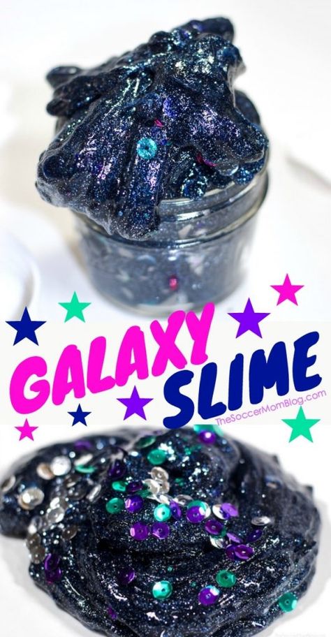 Space Themed Birthday Party Activities, Space Birthday Party Activities, Space Week Activities For Kids, Outer Space Activities For Kids, Space Theme Crafts, Space Themed Activities For Kids, Galaxy Slime Recipe, Preschool Space Activities, Space Crafts Preschool