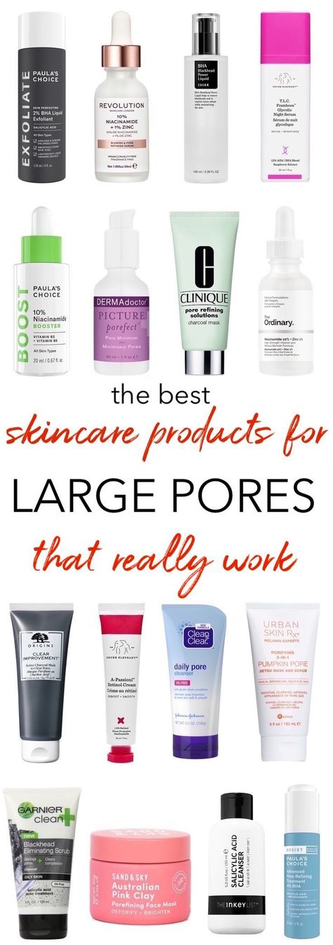 Frustrated with large pores? Here are the best pore-purifying skincare products to clear out clogged pores, without irritating skin! Brown Spots On Skin, Best Skin Care Products, Brown Spots Removal, Brown Spots On Face, The Best Skincare, Spots On Face, Baking Soda Shampoo, Best Skincare, Best Skin Care