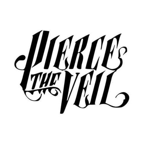 Pierce The Veil Logo Design, Pierce The Veil Drawings, Ptv Logo, Pierce The Veil Logo, Pierce The Veil Lyrics, Jaime Preciado, Tony Perry, Falling In Reverse, Sleeping With Sirens