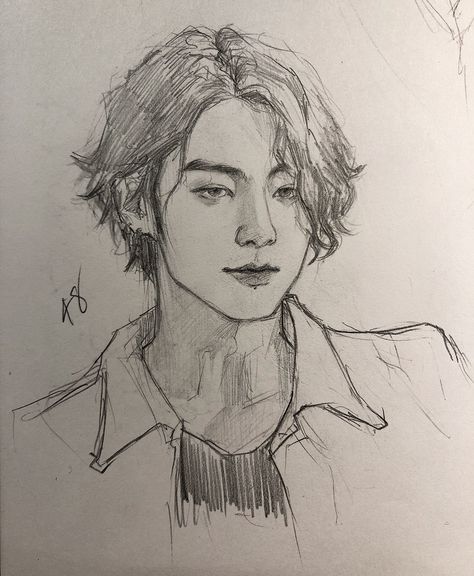 ً on Twitter: "A tribute to jungkook’s long hair. May it rest in peace. 😔… " Kpop Art, Jungkook Fanart, Kpop Drawings, Arte Sketchbook, Fanart Bts, Pencil Art Drawings, Bts Drawings, Bts Art, Kpop Fanart