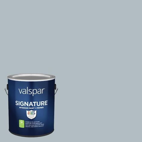 Valspar Signature Eggshell Grey Brook 5001-1b Interior Paint (1-Gallon) in the Interior Paint department at Lowes.com Method Soap, Agreeable Gray, Paint Primer, Container Size, Warm Undertone, Lowes Home Improvements, Frappe, Interior Paint, Painting Projects