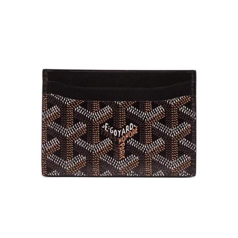 Goyard Saint Sulpice Black Cloth Small bags, wallets & cases Goyard Card Holder, Crab Painting, Goyard Wallet, Luxury Card, Paint Cards, Card Holder Wallet, Key Card Holder, Diamond Wedding Bands, Small Bags