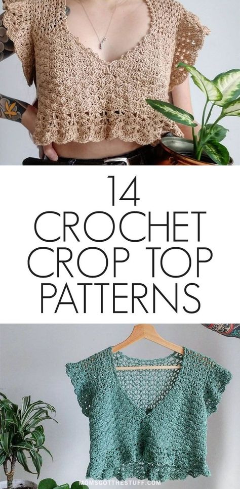 Picnic Perfect: Picnic-Ready Crochet Top Patterns for Al Fresco Dining Crochet Patterns Womens Tops, Plus Size Top Pattern, Diy Crochet Crop Top, Crochet Beach Wear Pattern, Crochet Crop Top Pattern Free, Crochet Top Pattern Summer, Crochet Blouse Free Pattern, Diy Crochet Top, Crochet Halter Top Pattern