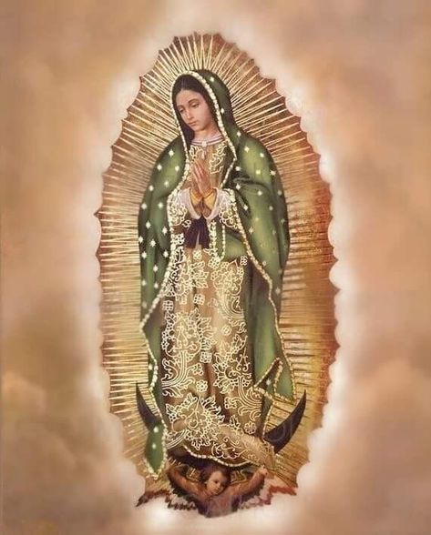 Lady Of Guadalupe Wallpaper, Our Lady Of Guadalupe Wallpaper, Mother Mary Wallpaper, Virgin Mary Picture, Mexico Theme, Mexico Wallpaper, Mexican Artwork, Catholic Wall Art, Virgin Mary Art