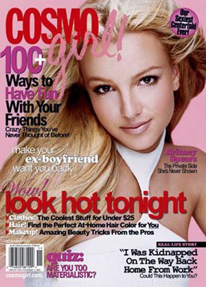 Under Hair Color, Cosmo Magazine, 2000s Magazines, Cosmo Girl, Britney Spears Pictures, At Home Hair Color, Girls Magazine, Want You Back, New Thought