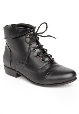 Plus Size Darcy Bootie Lace Up Booties, Lace Up Ankle Boots, New Shoes, Ankle Booties, Bootie, Combat Boots, Bootie Boots, High Top Sneakers, Womens Boots