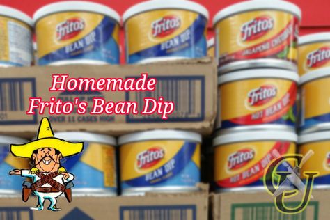 Culinary yoU: Frito Style Bean Dip Copycat Frito Lay Bean Dip, Fritos Bean Dip Recipe, Frito Lay Bean Dip Recipe, Frito Bean Dip, Frito Bean Dip Recipe, Frito Lay Bean Dip, Fritos Bean Dip, Hot Bean Dip, Mexican Sauce Recipes