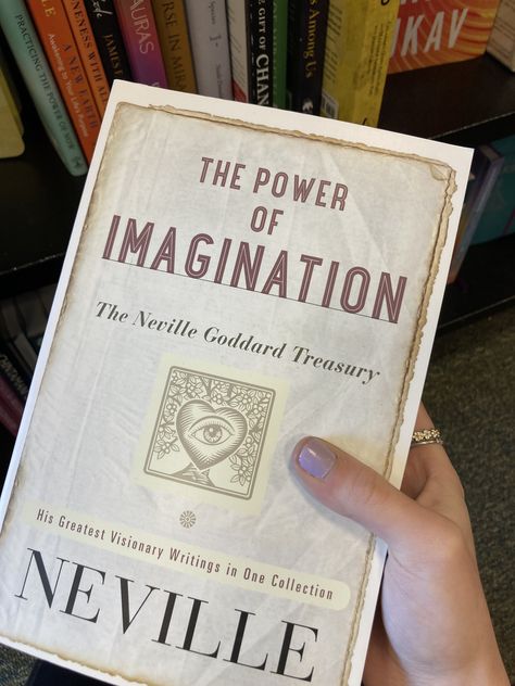 The Power Of Imagination, Law Of Assumption Books, Neville Goddard Aesthetic, Neville Goddard Books, Spiritual Books Aesthetic, Spiritual Books To Read, Knowledge Aesthetic, Metaphysical Books, Power Of Imagination