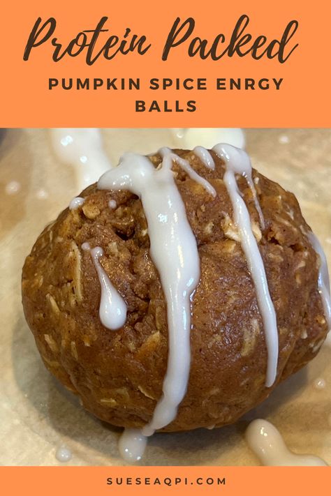 Satisfy your autumn cravings with these Pumpkin Spice Energy Protein Balls! Packed with the warm flavors of pumpkin spice, these bite-sized treats are the perfect healthy fall dessert or on-the-go snack. High in protein and naturally sweetened, they provide a boost of energy while keeping you full and satisfied. Easy to make and ideal for meal prepping, these delicious protein balls will become your go-to fall snack! Healthy Fall Recipes Dinner High Protein, Pumpkin Spice Protein Balls, Healthy Pumpkin Spice Recipes, Pumpkin Spice Balls, Energy Protein Balls, Macro Desserts, Healthy Fall Recipes Dinner, Healthy Fall Desserts, Pumpkin Balls