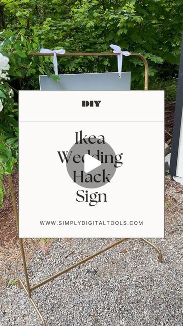 Ikea Rack Wedding Sign, Ikea Wedding Sign, Ikea Clothing Rack Wedding Sign, Diy A Frame Sign, Diy Welcome Sign Wedding, Ikea Clothing Rack, Wedding Ikea, Wedding Guest Sign In Ideas, Diy Seating Chart Wedding